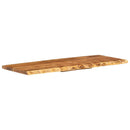 vidaXL tömör akácfa fürdőszoba piperepolc 140x52x3,8 cm