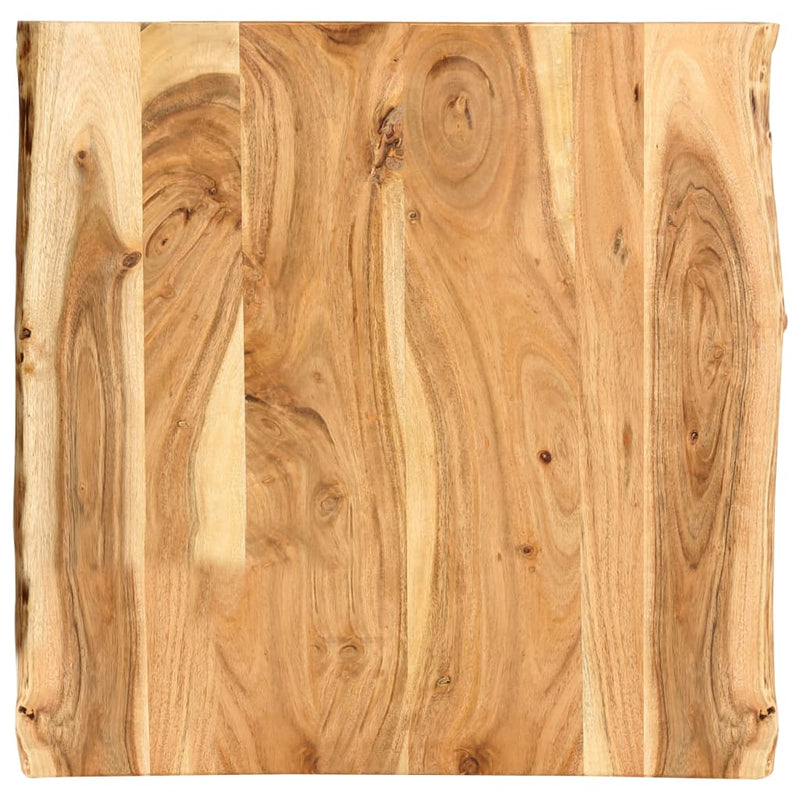vidaXL tömör akácfa asztallap 58 x (50-60) x 2,5 cm