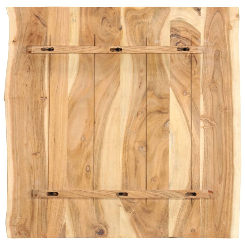 vidaXL tömör akácfa asztallap 58 x (50-60) x 2,5 cm