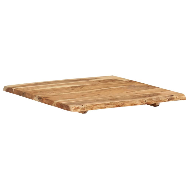 vidaXL tömör akácfa asztallap 58 x (50-60) x 2,5 cm