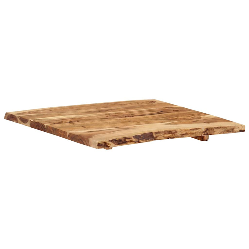 vidaXL tömör akácfa asztallap 58 x (50-60) x 2,5 cm