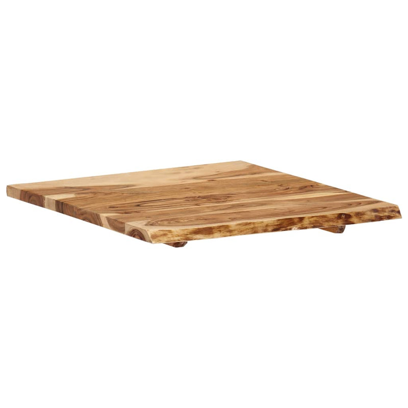 vidaXL tömör akácfa asztallap 58 x (50-60) x 2,5 cm