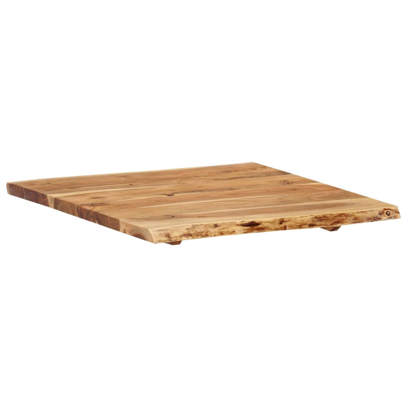 vidaXL tömör akácfa asztallap 58 x (50-60) x 2,5 cm