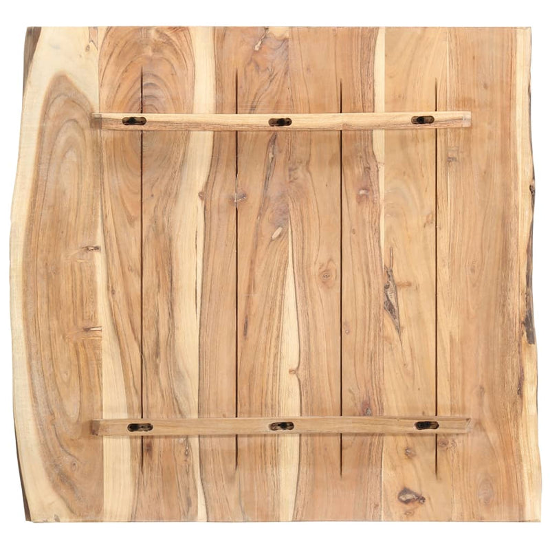 vidaXL tömör akácfa asztallap 58 x (50-60) x 3,8 cm