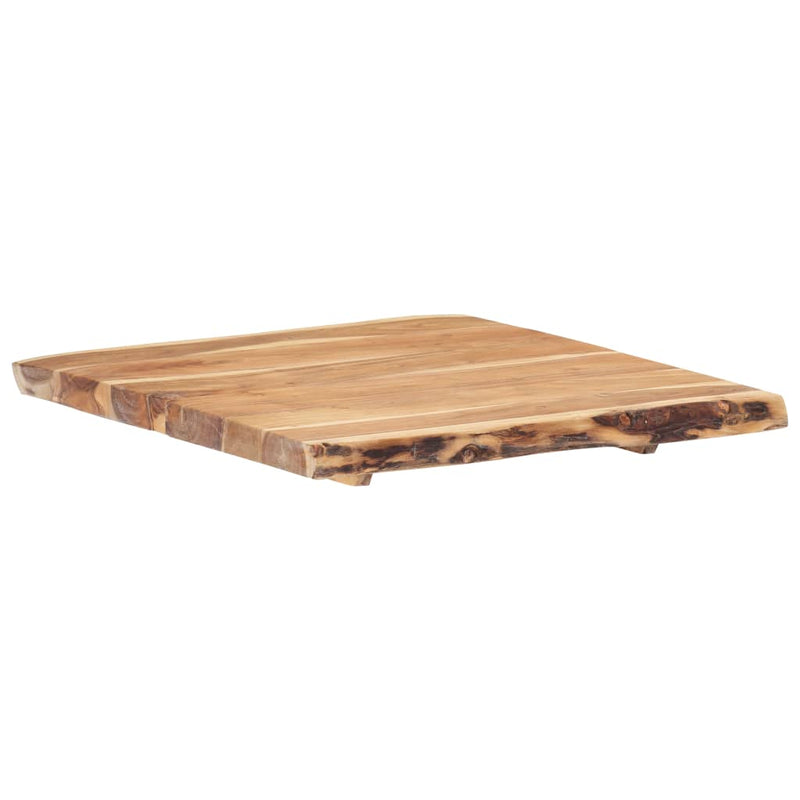 vidaXL tömör akácfa asztallap 58 x (50-60) x 3,8 cm