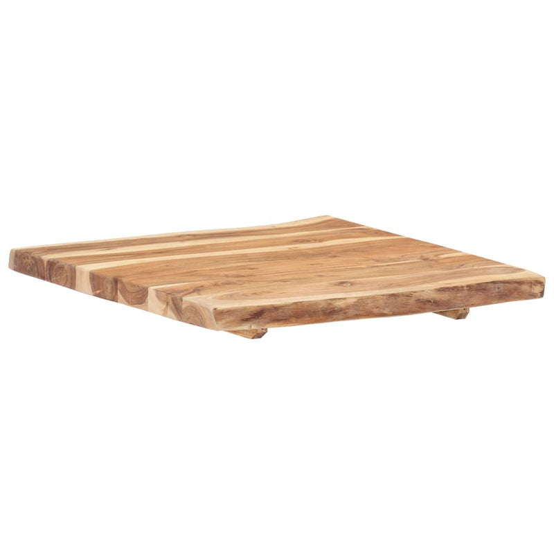vidaXL tömör akácfa asztallap 58 x (50-60) x 3,8 cm
