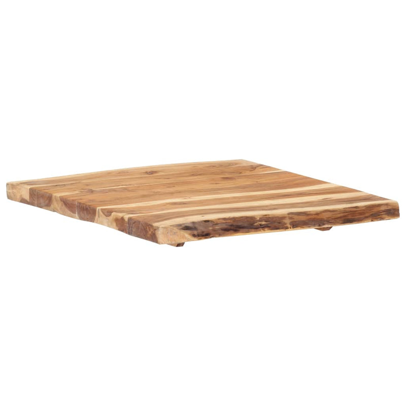 vidaXL tömör akácfa asztallap 58 x (50-60) x 3,8 cm