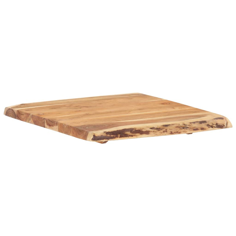 vidaXL tömör akácfa asztallap 58 x (50-60) x 3,8 cm