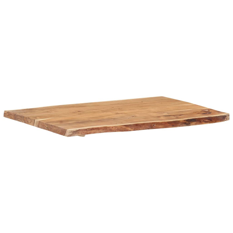 vidaXL tömör akácfa asztallap 100 x (50-60) x 3,8 cm