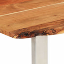 vidaXL tömör akácfa étkezőasztal 180 x 90 x 76 cm