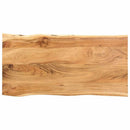 vidaXL tömör akácfa étkezőasztal 118 x 58 x 76 cm