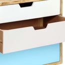 vidaXL tömör mangófa éjjeliszekrény 47 x 35 x 63 cm