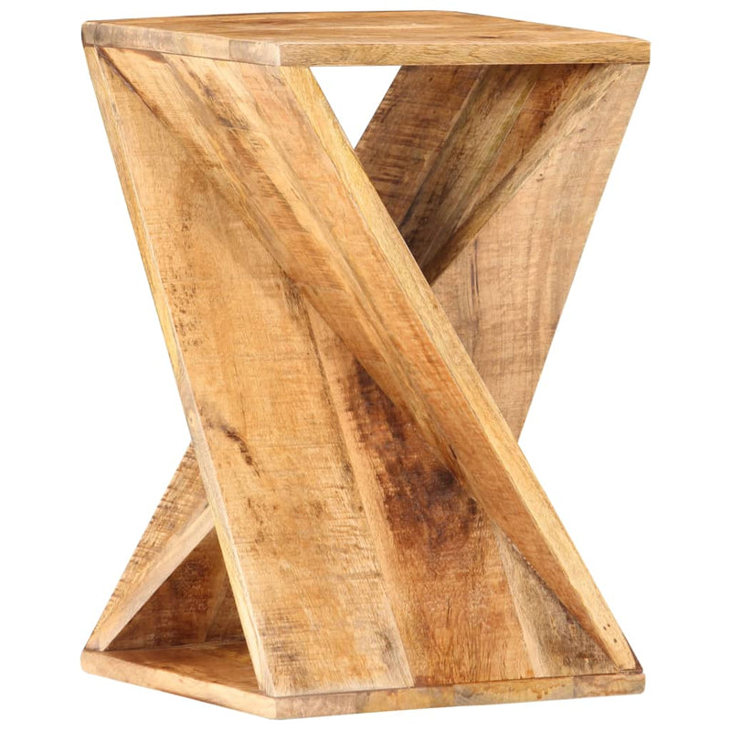 vidaXL tömör mangófa kisasztal 35 x 35 x 55 cm