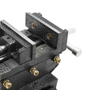 vidaXL kézi működtetésű kereszttengelyes satu 70 mm