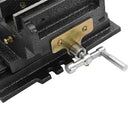 vidaXL kézi működtetésű kereszttengelyes satu 150 mm