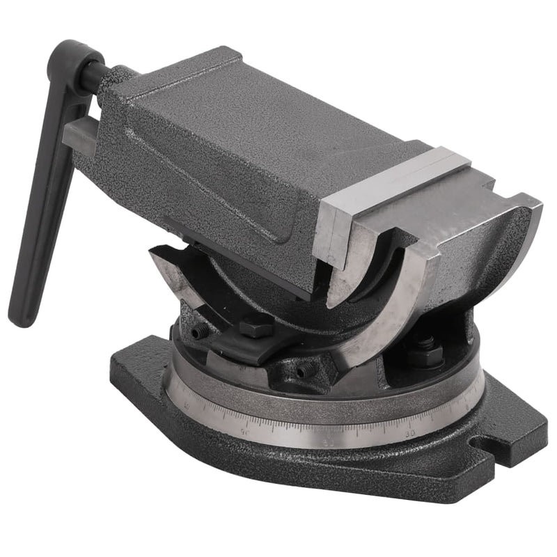 vidaXL kéttengelyes dönthető satu 100 mm