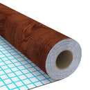 vidaXL sötét tölgyszínű öntapadó PVC bútorfólia 500 x 90 cm