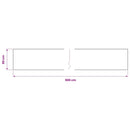 vidaXL fehér öntapadó PVC bútorfólia 500 x 90 cm