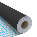 vidaXL fekete öntapadó PVC bútorfólia 500 x 90 cm