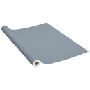 vidaXL szürke öntapadó PVC bútorfólia 500 x 90 cm