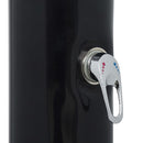 vidaXL fekete szolárzuhany 214 cm 20 L