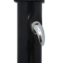 vidaXL fekete szolárzuhany 220 cm 20 L