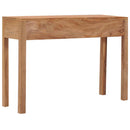 vidaXL tömör tíkfa tálalóasztal 110 x 35 x 75 cm