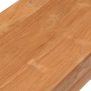vidaXL tömör tíkfa tálalóasztal 110 x 35 x 75 cm