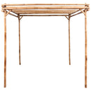 vidaXL bambuszpergola 170 x 170 x 220 cm