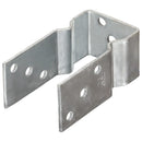 vidaXL 12 db ezüstszínű horganyzott acél kerítéshorgony 7 x 6 x 15 cm