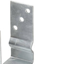 vidaXL 12 db ezüstszínű horganyzott acél kerítéshorgony 7 x 6 x 15 cm