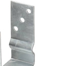 vidaXL 6 db ezüstszínű horganyzott acél kerítéshorgony 12 x 6 x 15 cm