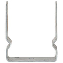 vidaXL 12 db ezüstszínű horganyzott acél kerítéshorgony 12x6x15 cm