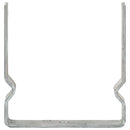 vidaXL 12 db ezüstszínű horganyzott acél kerítéshorgony 14 x 6 x 15 cm