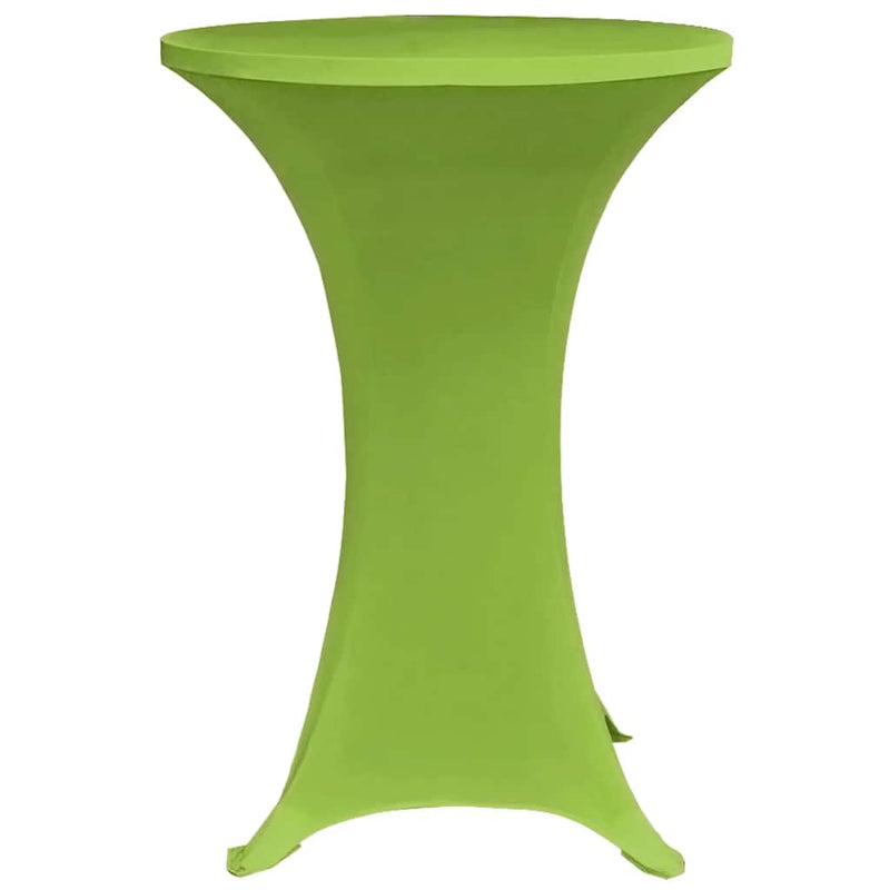 vidaXL 4 db zöld sztreccs asztalterítő 60 cm