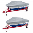 vidaXL 2 db szürke hajótakaró ponyva 427-488 x 229 cm