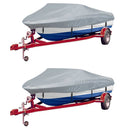 vidaXL 2 db szürke hajótakaró ponyva 610-671 x 254 cm