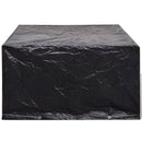 vidaXL 2 db védőhuzat 6 személyes polyrattan szetthez 172 x 113 cm