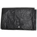 vidaXL 2 db 4 személyes polyrattan szett huzat 8 lyukkal 180 x 140 cm