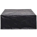 vidaXL 2 db kerti bútor huzat 10 fűzőlyukkal 260 x 260 x 90 cm
