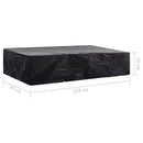 vidaXL 2 db kerti bútor huzat 8 fűzőlyukkal 218 x 77 x 55 cm