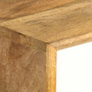 vidaXL tömör mangófa tálalószekrény 110 x 30 x 82 cm