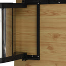 vidaXL beépíthető konyhai acélszemetes 8 l