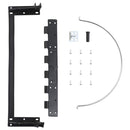 vidaXL acél beépíthető konyhai műanyag szemetes 12 l