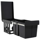 vidaXL lágyan csukódó kihúzható konyhaszekrény szemeteskuka 48 L