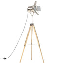 vidaXL háromlábú tömör mangófa állólámpa 140 cm