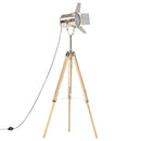 vidaXL háromlábú tömör mangófa állólámpa 140 cm