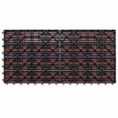 vidaXL Faszegély járólap 6 pcs Barna 60 x 30 cm WPC