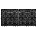 vidaXL Faszegély járólap 6 pcs Szürke 60 x 30 cm WPC