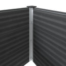 vidaXL szürke WPC kerti magaságyás 250 x 100 x 54 cm